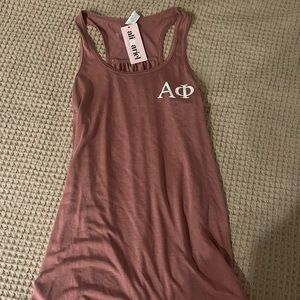 Ali&Ariel Alpha Phi Pink Tank Top